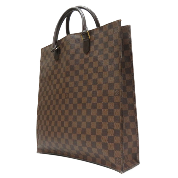 【二手名牌BRAND OFF】LOUIS VUITTON LV 路易威登 棋盤格 PVC塗層帆布 Sac Plat 手提包 N51140 product thumbnail 3