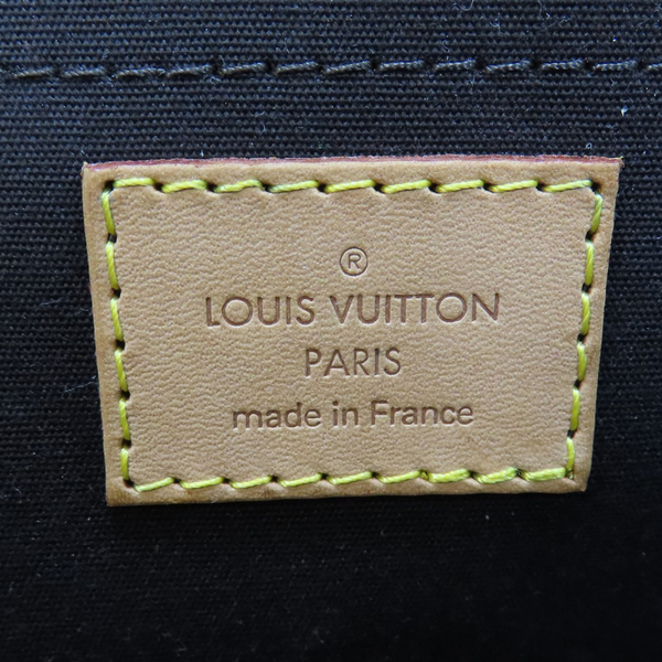 【二手名牌BRAND OFF】LOUIS VUITTON LV 路易威登 棕色 漆皮皮革 Vernis 手提包 M93510 product thumbnail 6