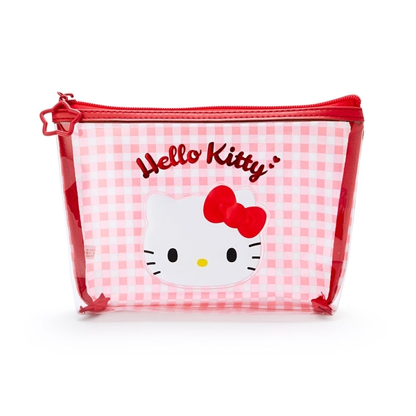 【震撼精品百貨】Hello Kitty 凱蒂貓~Sanrio ~三麗鷗 ~防水手提包/透明防水包-洪**50800