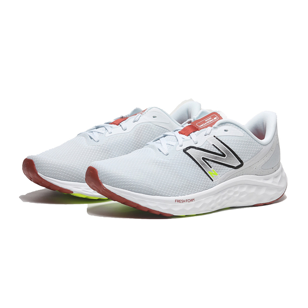 NEW BALANCE 慢跑鞋 FRESH FOAM 白灰 橘標 2E寬楦 運動鞋 男 MARISCY4