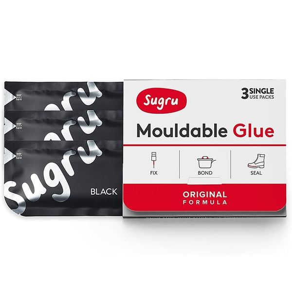 [9美國直購] Sugru Moldable Glue 粘合劑 Original Formula - All-Purpose Adhesive， Advanced Silicone Technology - Holds up