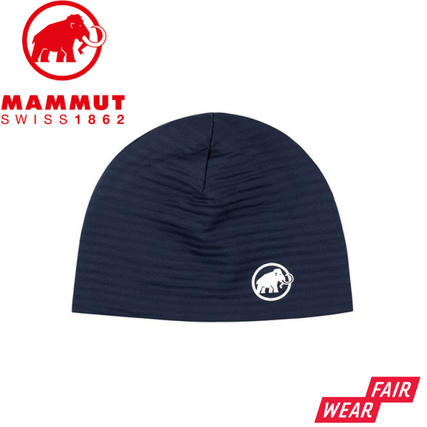 【MAMMUT 長毛象 Taiss Light Beanie 輕便保暖帽《海洋藍》】1191-01071/休閒帽/毛帽