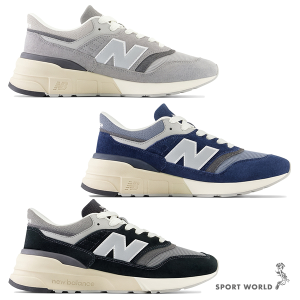 【下殺】New Balance 997R 男女鞋 休閒鞋 灰/藍/黑【運動世界】U997RHA-D/U997RHB-D/U997RHC-D