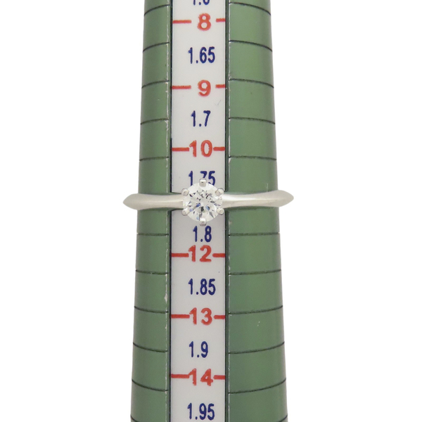 【二手名牌BRAND OFF】Tiffany & Co 蒂芬妮 Tiffany Setting 0.24CT 鑽石 PT950 鉑金戒指 product thumbnail 10