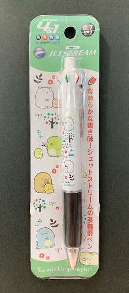 【震撼精品百貨】角落生物 Sumikko Gurashi~SAN-X 四色筆機能筆-白#66842