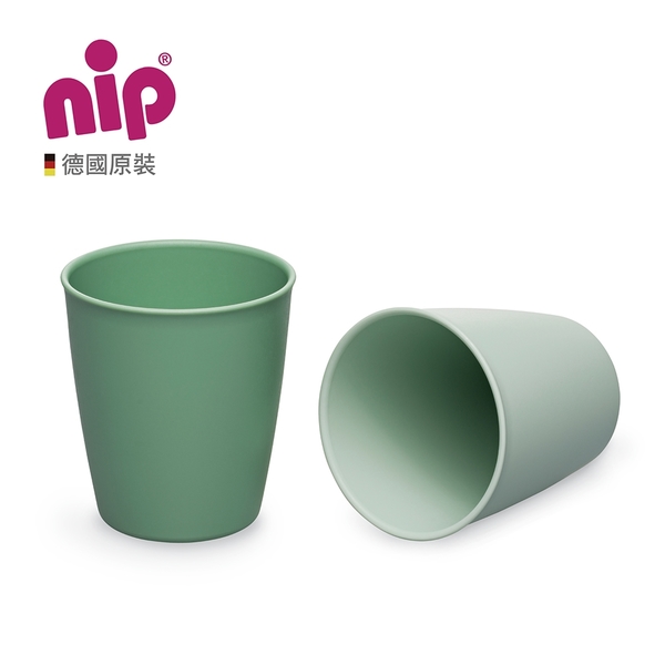 nip 環保系列兒童餐杯-綠/藍/粉 B-37067