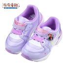 《布布童鞋》Moonstar日本冰雪奇緣夜光流星紫色機能運動鞋(15~19公分) [ I2U061F ]