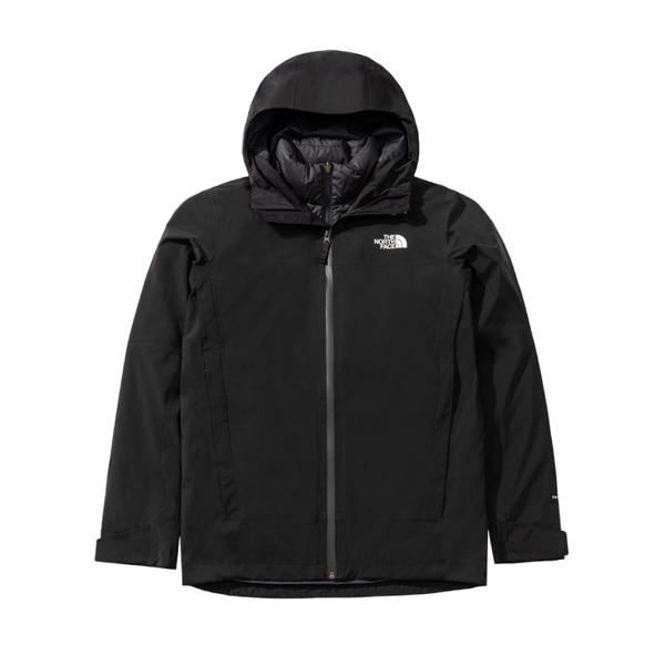 【The North Face 男 兩件式550FP 防水鵝絨保暖外套《黑》】4N9T/羽絨衣/保暖外套 product thumbnail 2