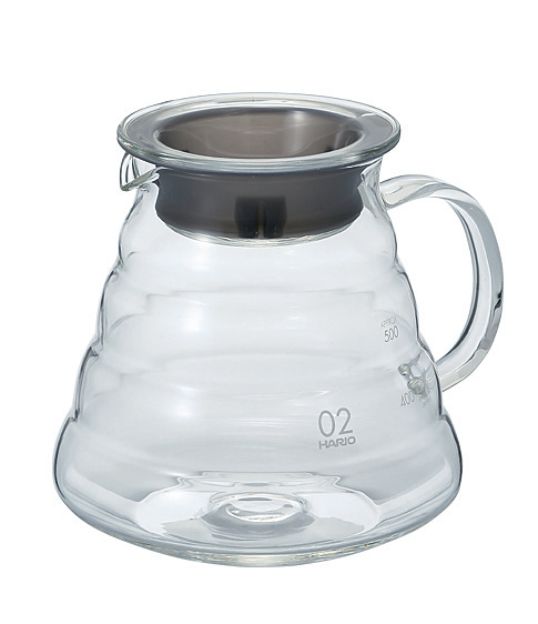 HARIO V60耐熱微波雲朵咖啡壺XGS-60TB【2-5人份/600ml】