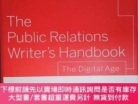 二手書博民逛書店The罕見Public Relations Writer s Handbook: The Digital Ag（詳