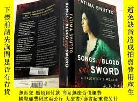 二手書博民逛書店Songs罕見of Blood and Sword-A Daughters Memoir 英文原版傳記小說 插圖奇