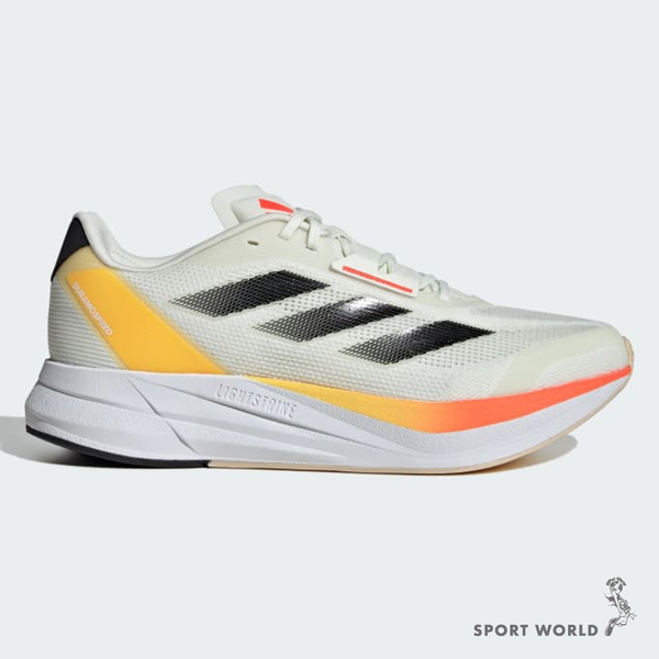 Adidas 慢跑鞋 男鞋 穩定 Duramo Speed 白【運動世界】IE5477