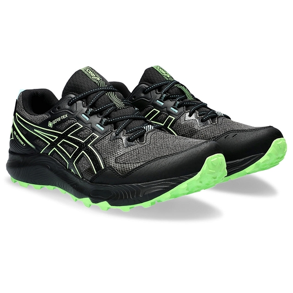 asics GEL-SONOMA 7 GTX 男款 黑綠 防水系列 越野 慢跑鞋 1011B593-004