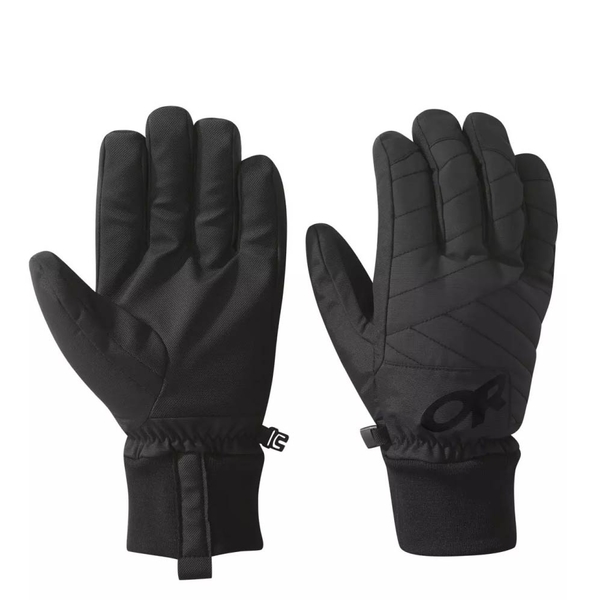 【Outdoor Research 美國 男 RIOT GLOVES 手套《黑》】271554/保暖手套/滑雪/冬季手套 product thumbnail 2