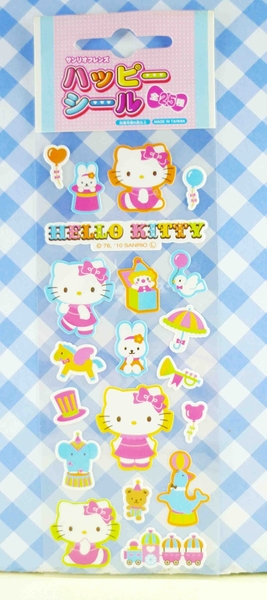 【震撼精品百貨】Hello Kitty 凱蒂貓~KITTY貼紙-馬戲團