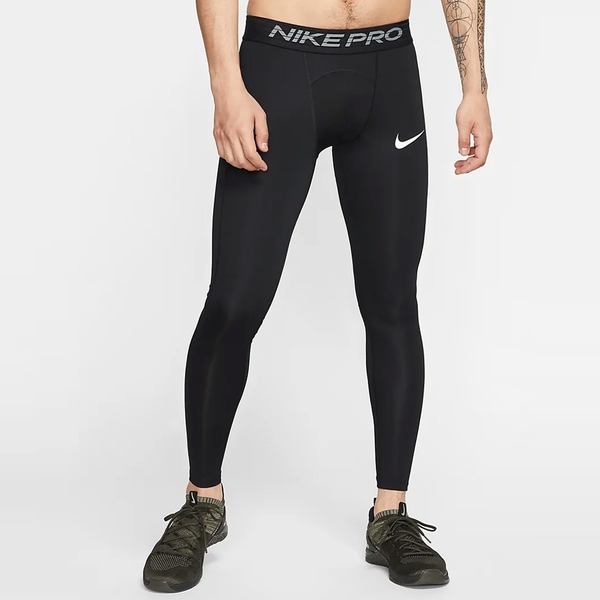 【現貨】NIKE Pro 男裝 長褲 緊身 微高腰 慢跑 訓練 高強度 內搭 排汗 乾爽 黑【運動世界】BV5642-010 product thumbnail 2