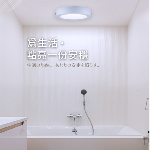 【燈王的店】舞光 LED18W吸頂燈 走道燈 LED-21029 白框/ LED-21029-BK 黑框 保固兩年 product thumbnail 3