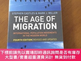 二手書博民逛書店The罕見Age of Migration：International Population Movements