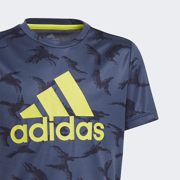 ADIDAS DESIGNED TO MOVE CAMOUFLAGE 童裝 短袖 吸濕排汗 藍【運動世界】GN1487 product thumbnail 5