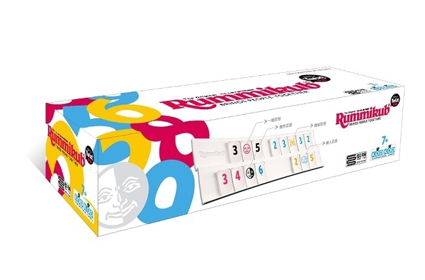 『高雄龐奇桌遊』 拉密 變臉版 柱形盒包裝 Rummikub Twist 正版桌上遊戲專賣店