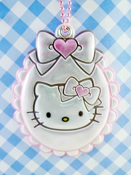 【震撼精品百貨】Hello Kitty 凱蒂貓~KITTY鑰匙圈-姓名蝴蝶