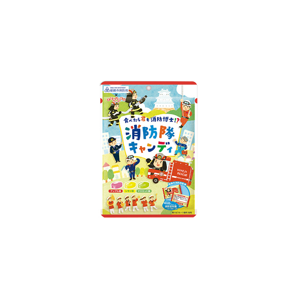 【豆嫂】日本零食 扇雀飴SENJAKU 消防隊水果糖(66g) product thumbnail 2