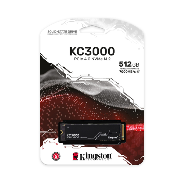 金士頓 Kingston KC3000 512G KC3000 PCIe 4.0 NVMe M.2 SKC3000S/512G SSD 固態硬碟 product thumbnail 2