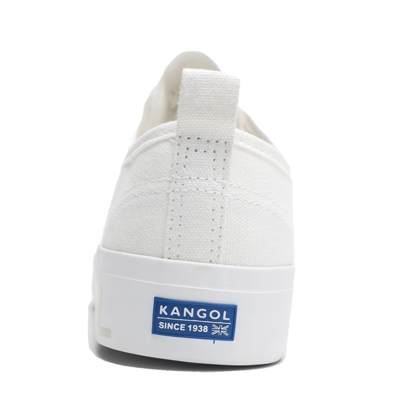 KANGOL 帆布 餅乾鞋 白色 壓紋 休閒 女(布魯克林) 6122160100 product thumbnail 5