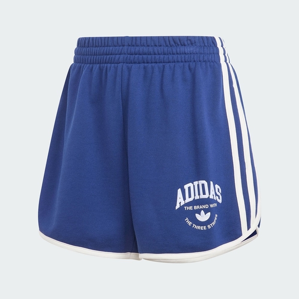 adidas 愛迪達 VRCT SHORT 藍色 短褲 女款 運動褲 三葉草 真理褲 休閒 IT9854