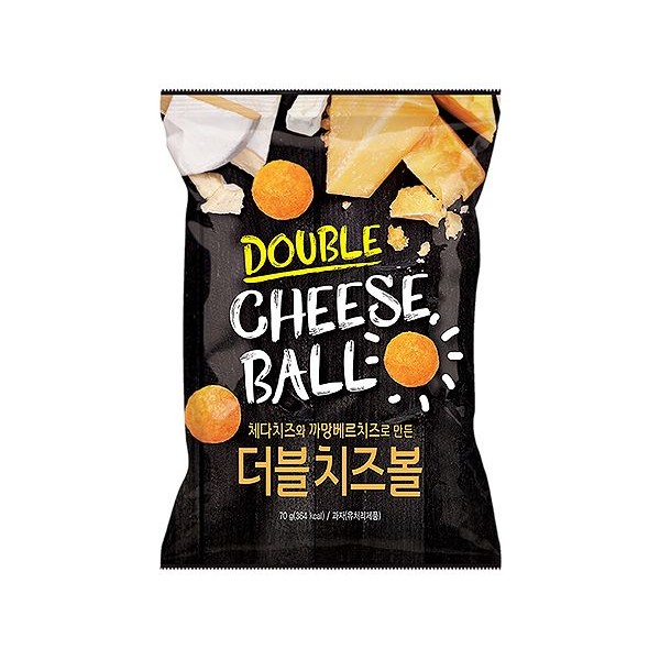 韓國 HF DOUBLE CHEESE起司風味球(70g)【小三美日】