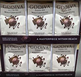 [COSCO代702] 促銷到2月10日 C1112953 情人節巧克力 GODIVA 心型黑巧克力 415公克