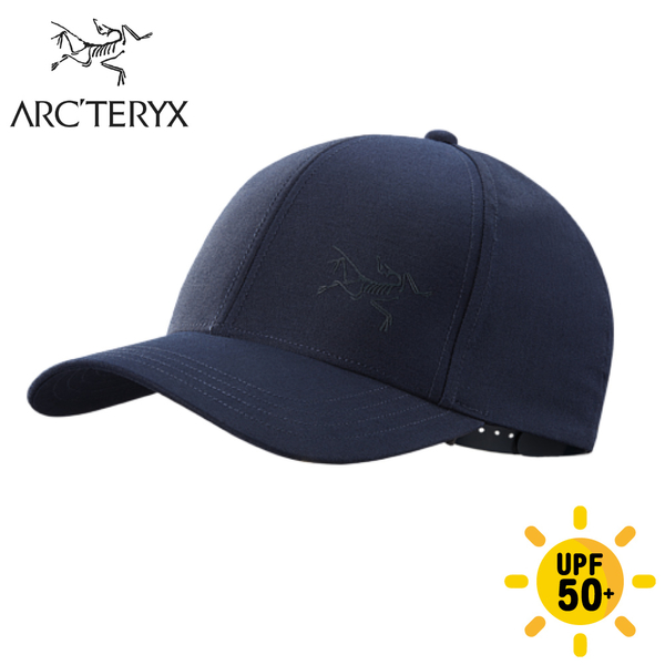 【ARC'TERYX 始祖鳥 Bird 棒球帽《夜月藍》】25633/鴨舌帽/防曬帽/休閒帽