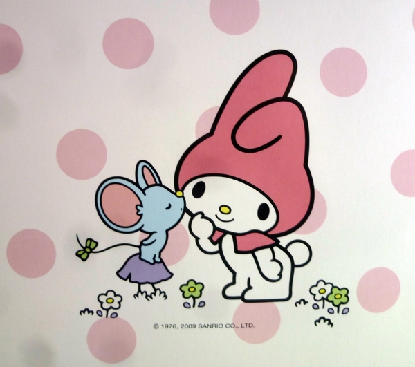 【震撼精品百貨】My Melody 美樂蒂~卡片_庫洛米&MM_愛心 product thumbnail 4