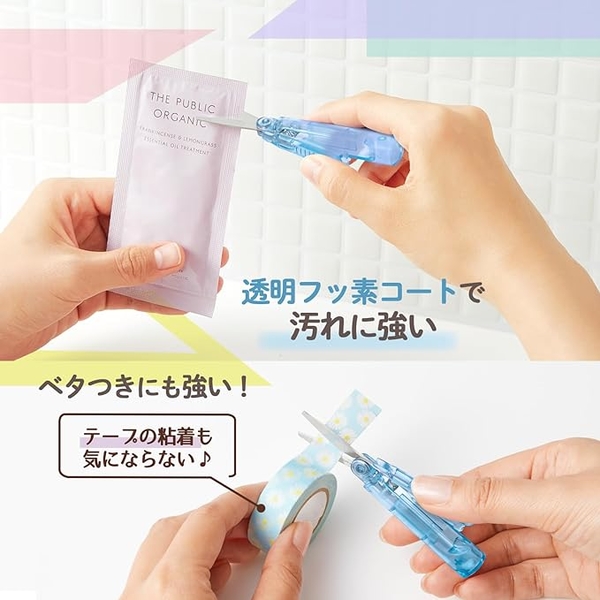PLUS SC-100PF-P Pasty Mini筆型剪刀-紫 product thumbnail 4
