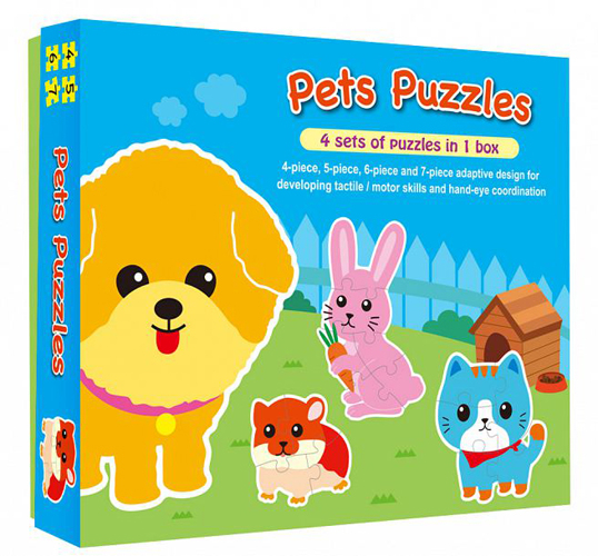 可愛大拼圖：可愛動物大拼圖(Pets Puzzles) | 拾書所