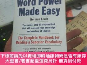 二手書博民逛書店Word罕見Power Made Easy 英文原版，內頁無字跡劃痕三面刷黃95品Y12378 Norman