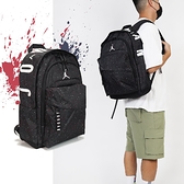 Nike 包包 Jordan 男女款 黑 後背包 大容量 雙肩包 書包 多夾層 【ACS】 JD2133032GS-005