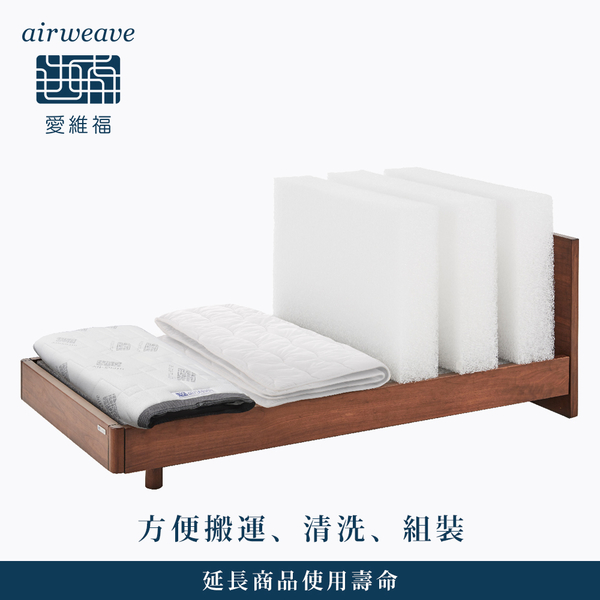 airweave 愛維福｜單人 - 多模式可水洗床墊25公分 (1+1特惠組合 限量販售) product thumbnail 6