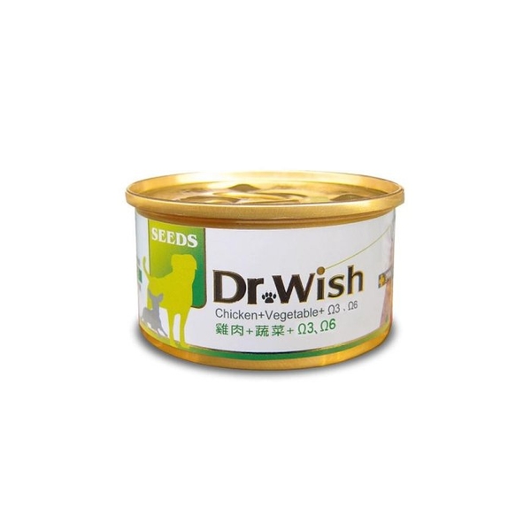 『寵喵樂旗艦店』【單罐】聖萊西Seeds惜時 Dr. wish愛犬調整配方 狗罐系列 85克/罐 三種口味 product thumbnail 3