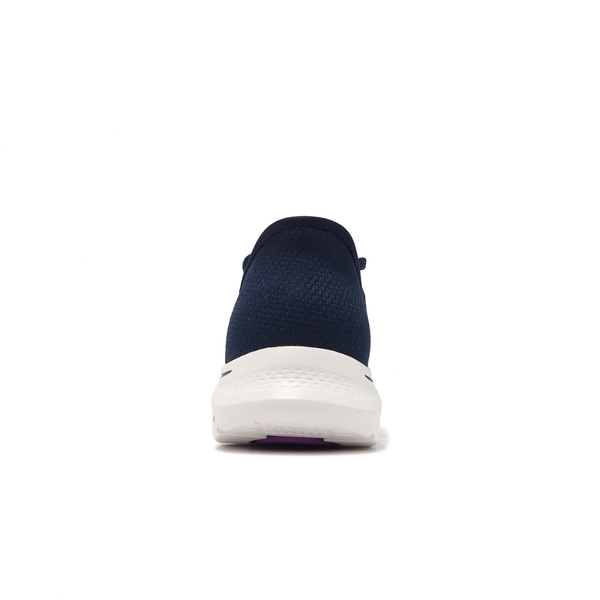 Skechers Go Walk 7-Via Slip-Ins 休閒鞋 女鞋 深藍 套入式 輕量 健走鞋 125213NVPR product thumbnail 3