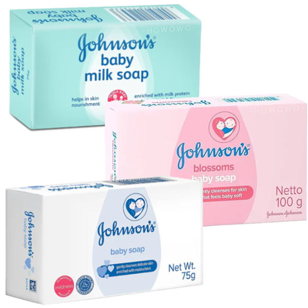 嬌生 Johnson's 嬰兒潤膚香皂 75g 牛奶 花香 原味 蜂蜜 寶寶肥皂 嬰兒皂
