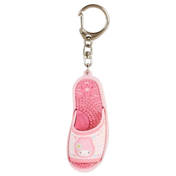 【震撼精品百貨】Hello Kitty 凱蒂貓~日本三麗鷗SANRIO MX鞋造型鑰匙圈(復古千鳥格)*27655 product thumbnail 4