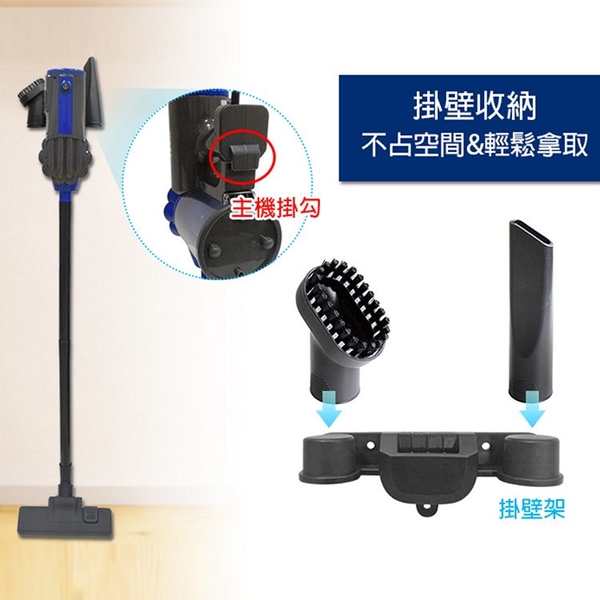 TECO東元 手持直立旋風有線吸塵器 XYFXJ101 product thumbnail 5