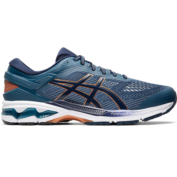 ASICS GEL-KAYANO 26(2E) 男鞋 慢跑 寬楦 緩震 輕巧 穩定 藍【運動世界】1011A542-401