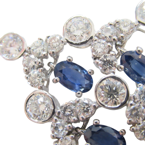 【二手名牌BRAND OFF】JEWELRY 無品牌珠寶【再降價】3.15ct藍寶石18白K金鑲鑽項鍊 product thumbnail 8