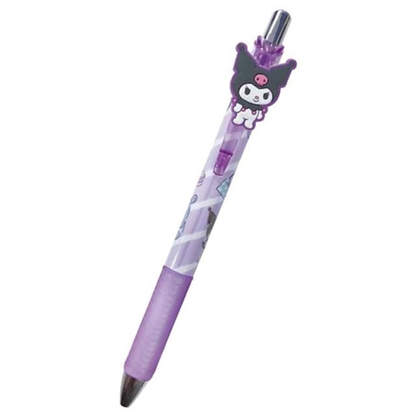 小禮堂 酷洛米 造型筆夾中性原子筆 綠 0.5mm (紫生活款) 4949827-417607
