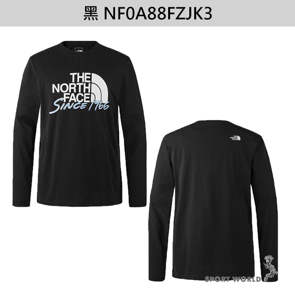 The North Face 北面 長袖上衣 男裝 女裝 棉質 印花【運動世界】NF0A88FZJK3/NF0A88FZLK5/NF0A88FZQLI product thumbnail 3