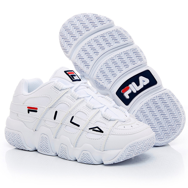 【現貨】FILA BARRICADE XT 97 男鞋 女鞋 老爹鞋 休閒 厚底 增高 皮革 白【運動世界】4-B007U-111 product thumbnail 2