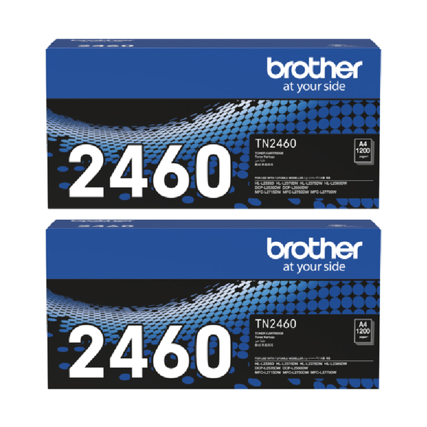 Brother TN2460 原廠標準容量碳粉匣 2支 適用 L2770DW L2715DW L2375DW L2750DW product thumbnail 2