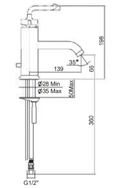 【麗室衛浴】美國KOHLER Purist 單槍面盆龍頭 玫瑰金 K-14402T-4A-RGD